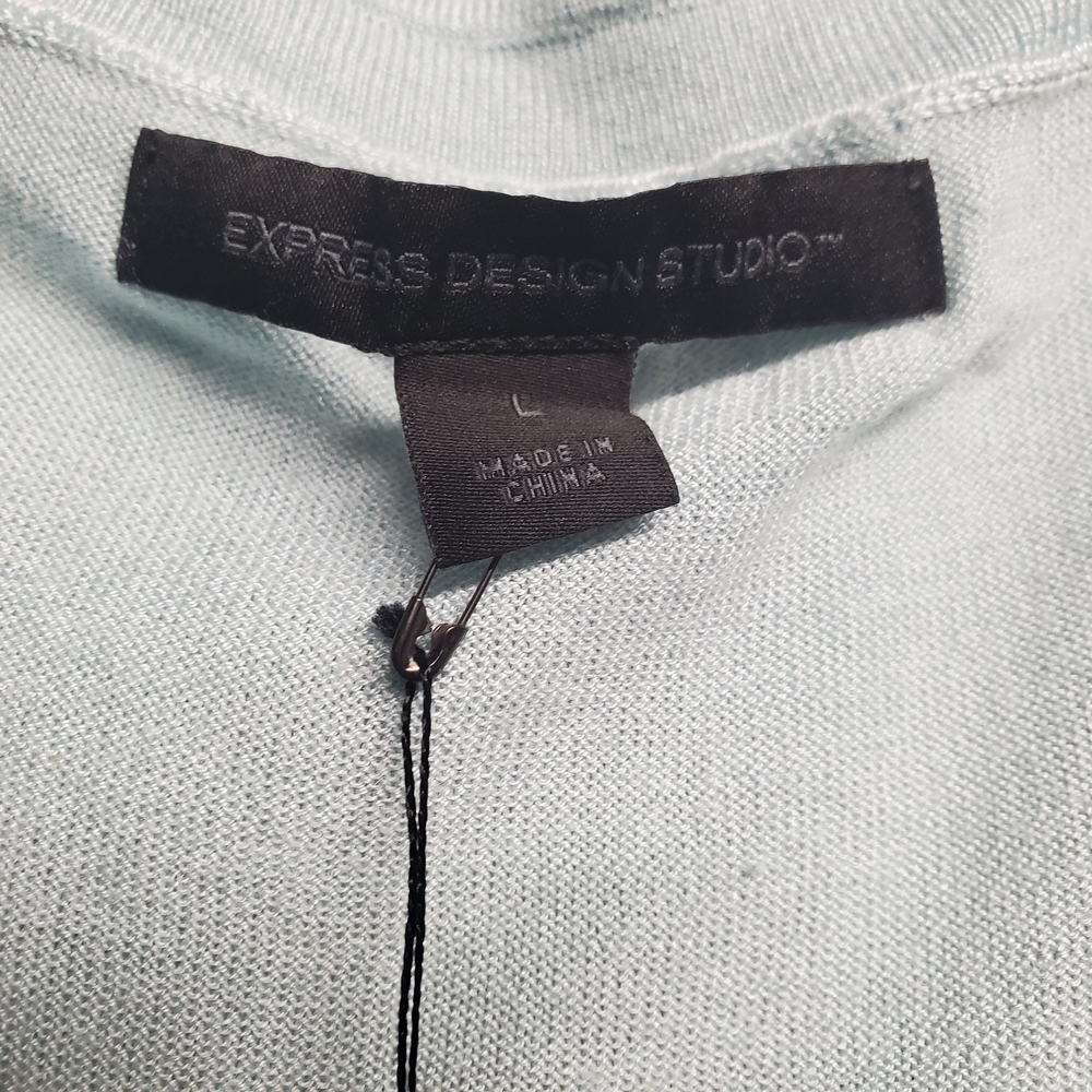 Express Light Blue Women's Tank Top - Picture 6 of 9